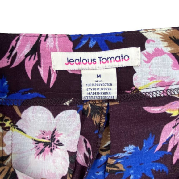 Jealous Flying Tomato Floral Dress Flowy Flower Shorts Vacation Wear Cute Size M - Picture 3 of 3